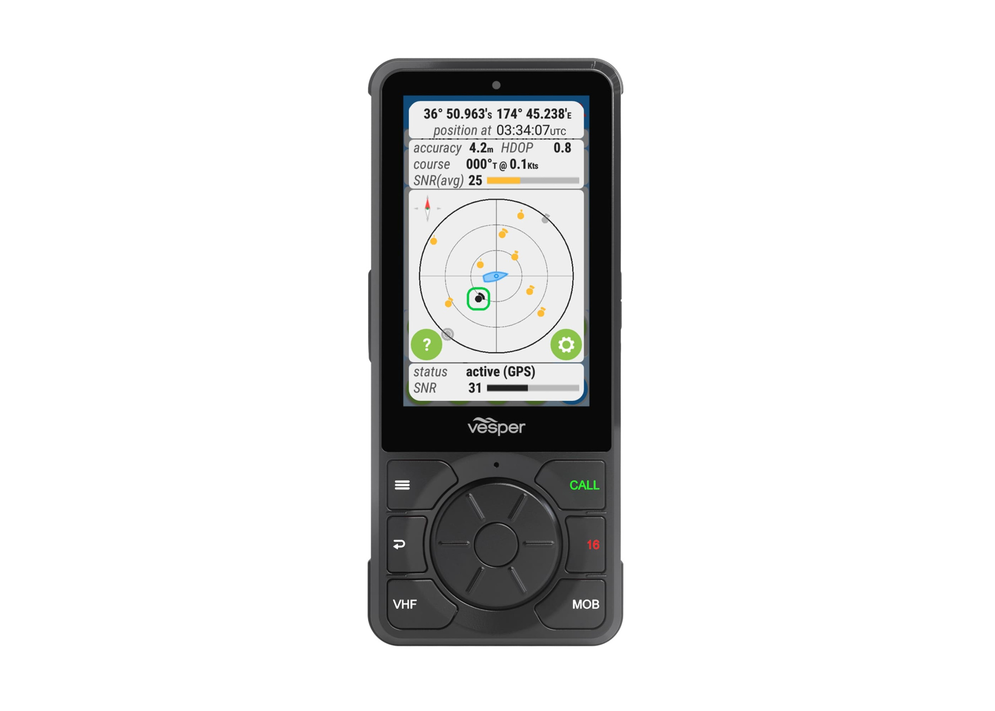 VESPER H1P Portable Handset for CORTEX V1