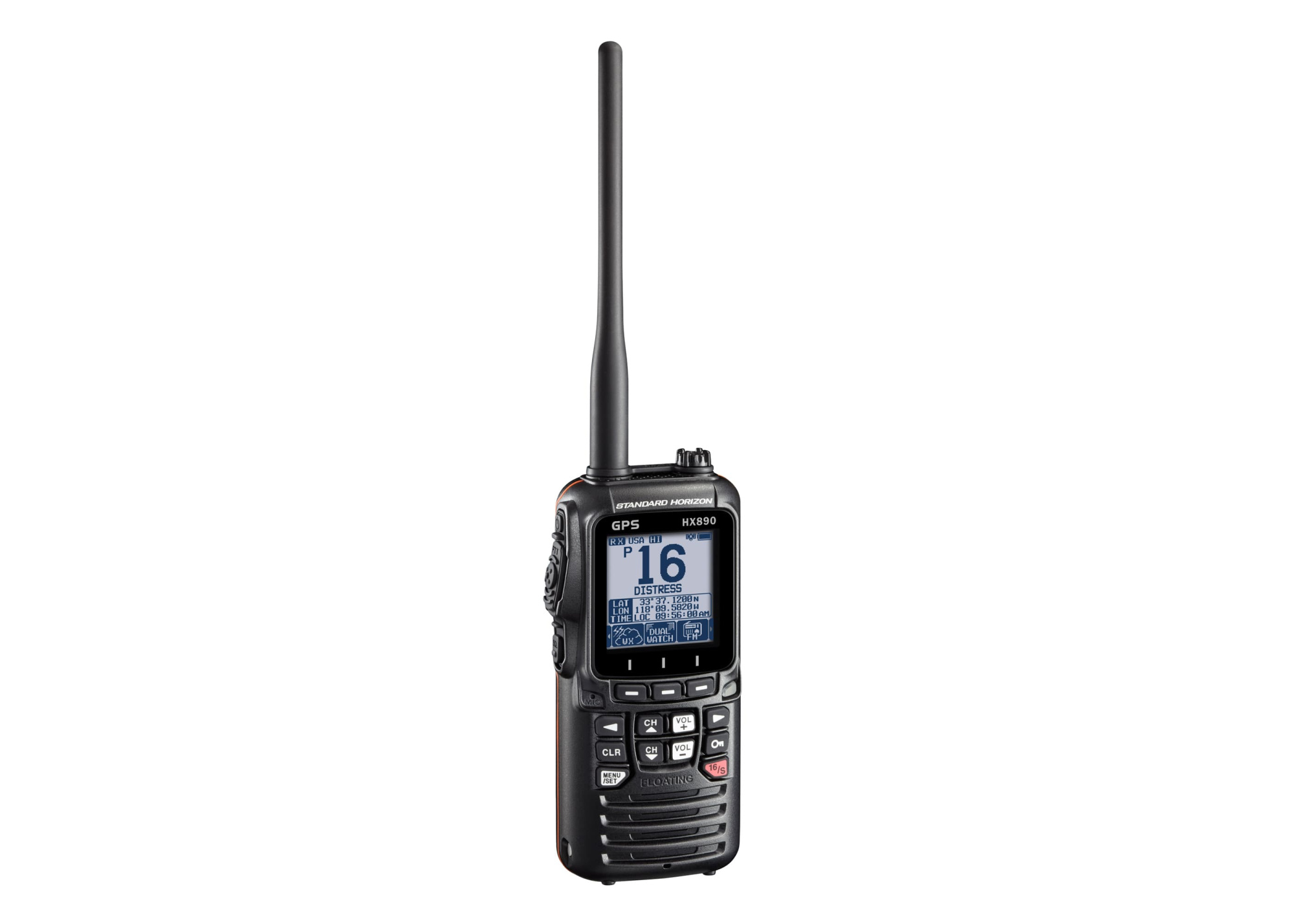 STANDARD HORIZON DSC-Handheld Radio HX890E / black