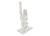 GLOMEX 4-Way Ratchet Mount with Cable Feed Through / nylon / white
