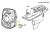 Комплект магниевых анодов для Volvo Penta DPH и DPR