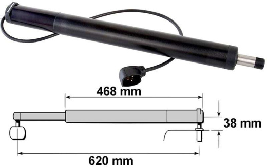 Raymarine Evolution Tiller Pilot, ACU-100 & Tiller Drive.