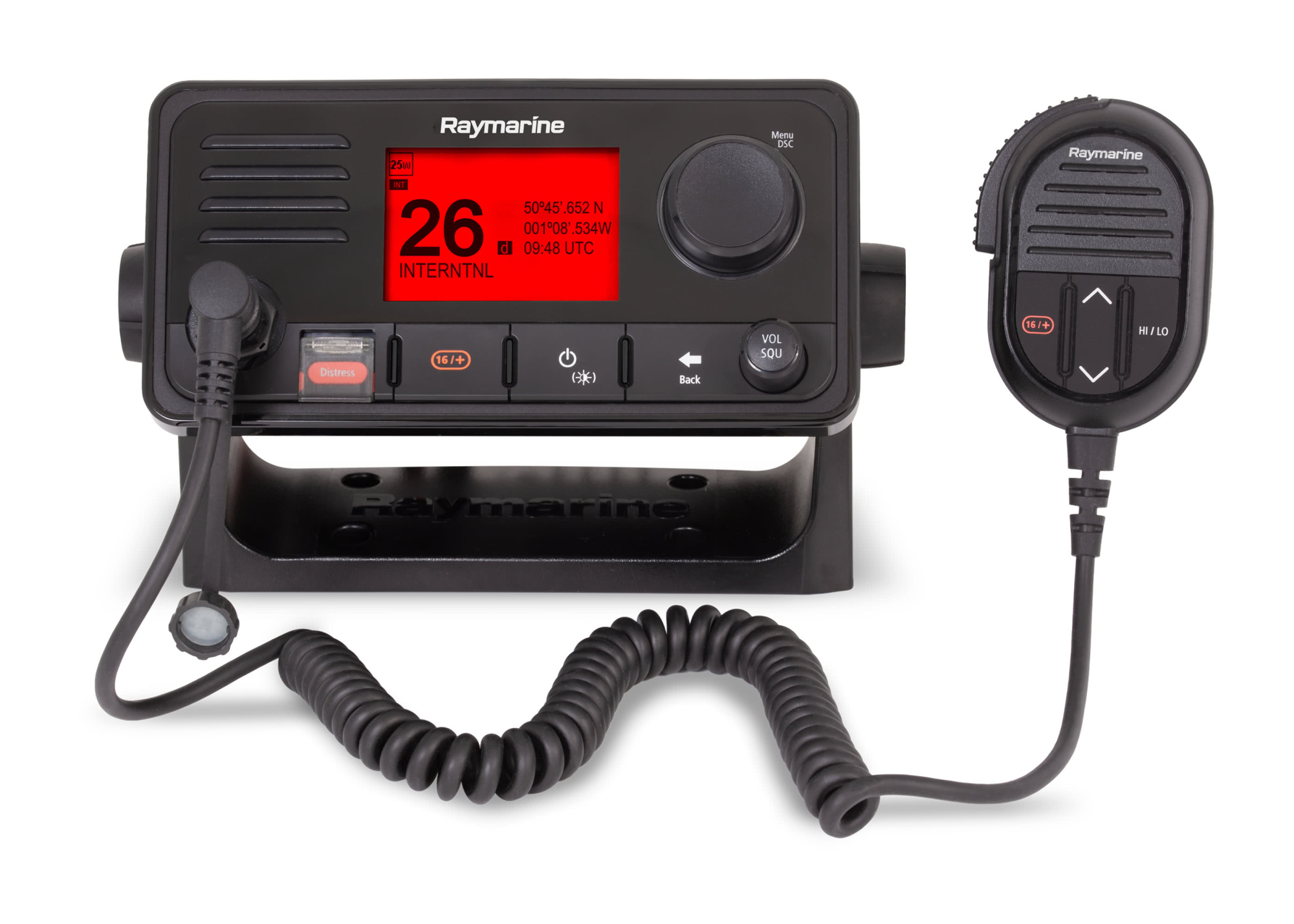 RAYMARINE Ray73 VHF Maritime Radio / integr. AIS and GPS receiver