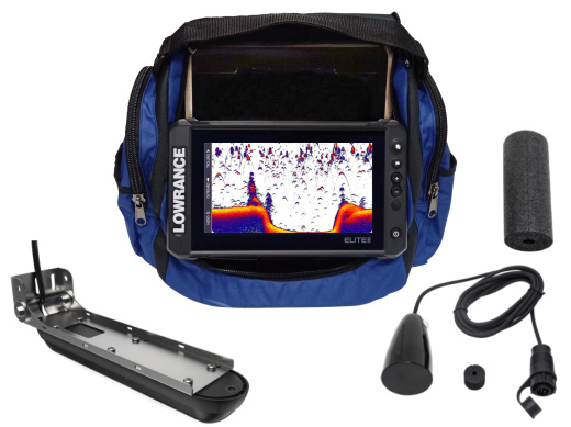 Комплект Lowrance Elite-9 FS с AI 3-in-1 + Ice Transducer