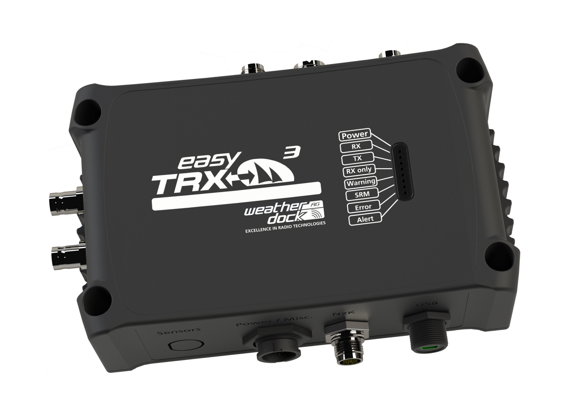 WEATHERDOCK AIS-Transponder easyTRX3-IS-IGPS-N2K-IDVBT-DAB