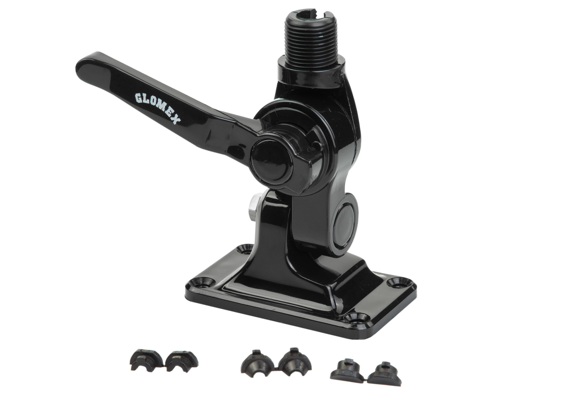 GLOMEX 4-Way Ratchet Mount with Cable Passage / nylon