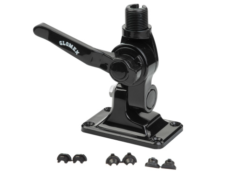 GLOMEX 4-Way Ratchet Mount with Cable Passage / nylon