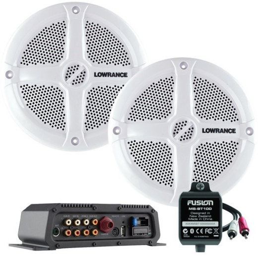 Lowrance AUDIO SERVER PACK,SERVER+BT+SPKRS (000-11605-001) NEW