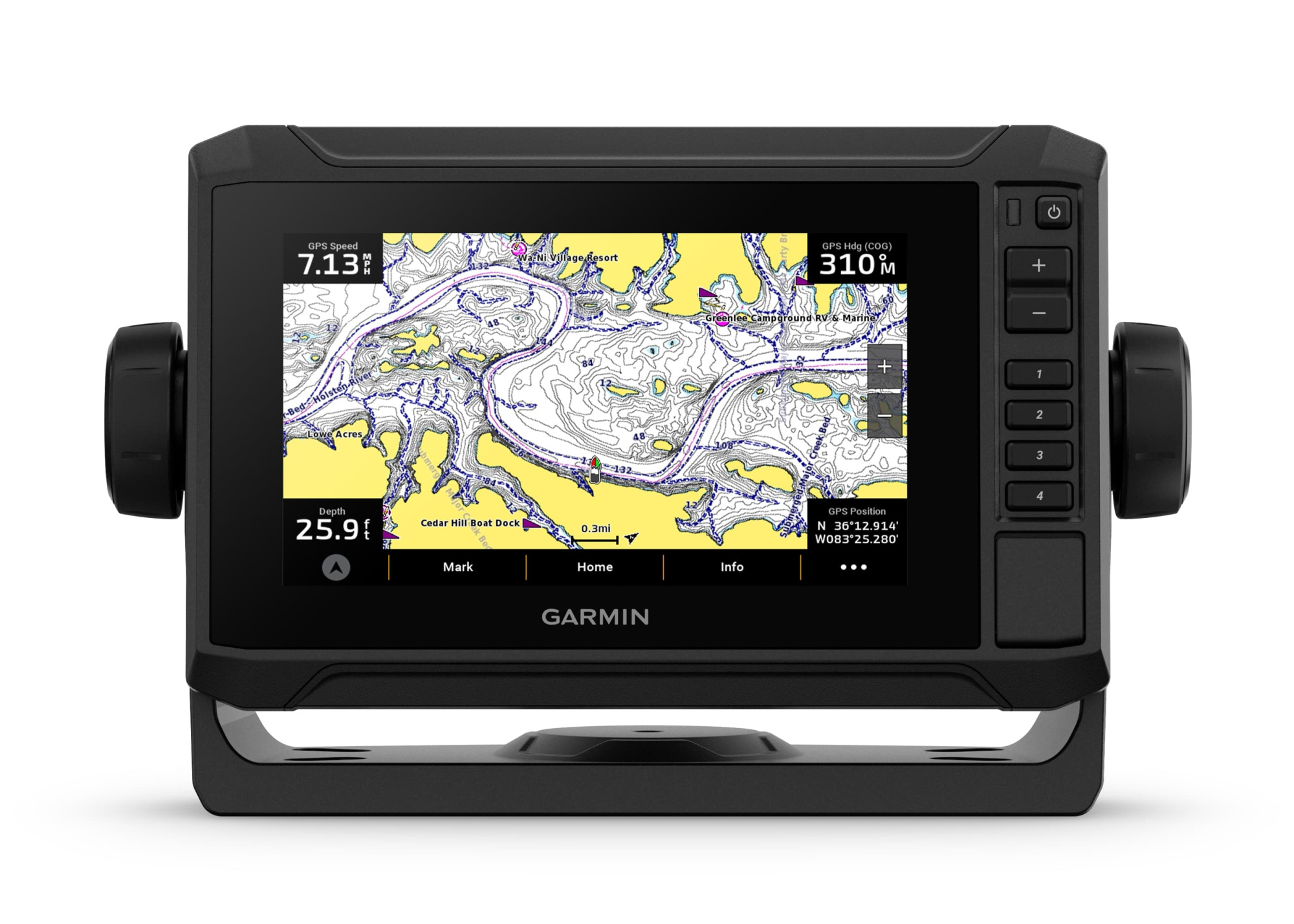 Garmin ECHOMAP UHD2 62sv с GT54UHD-TM