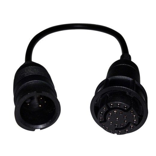 Raymarine Adaptor Cable (9 pin to 8 pin) to attach an existing 8 pin Airmar (CP370 style connector) transducer to AXIOM 7 DV