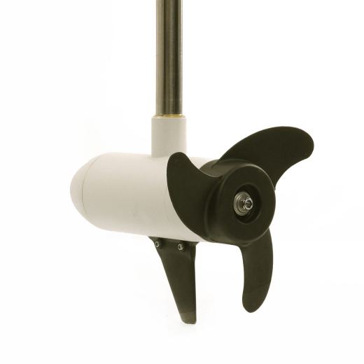 Haswing CaymanB / 55Lbs / 12V / 152 Electric Trolling Motor (GPS White)