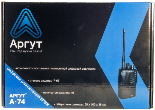 Радиостанция Аргут А-74 DMR VHF