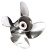 Винт гребной Solas 2253-100-12, 4x10x12 (R)