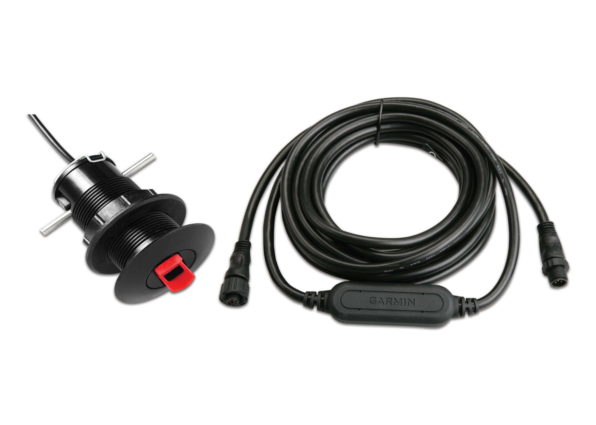 GARMIN GST43 Through-Hull Transducer with GST10 NMEA2000 Adapter