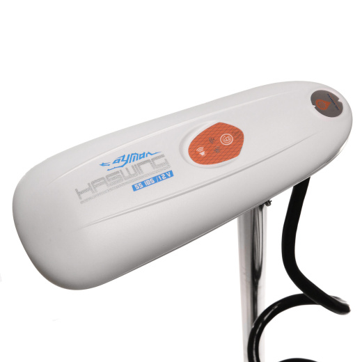 Haswing CaymanB / 55Lbs / 12V / 152 Electric Trolling Motor (GPS White)