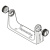 Raymarine eS7 Trunnion Mount Kit