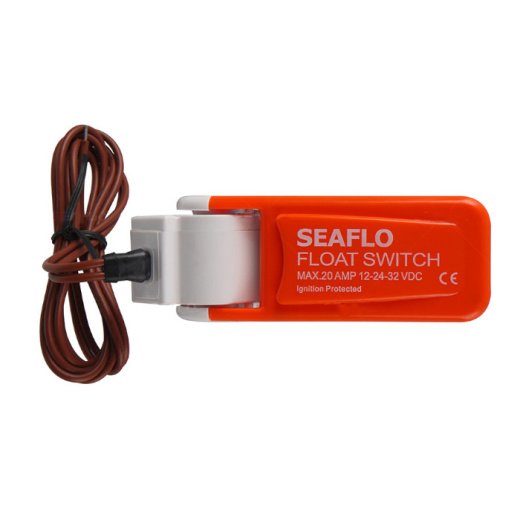 Переключатель поплавковый бело-оранжевый 01 SEAFLO (20A)