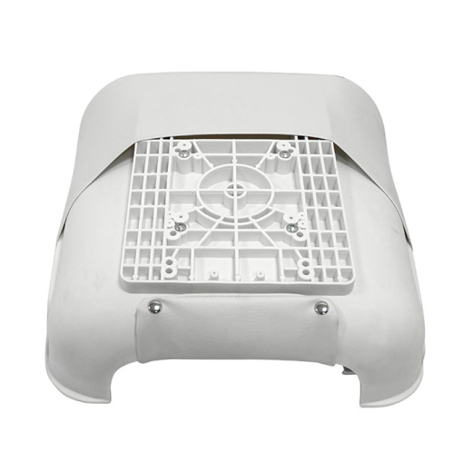Сиденье пластмассовое складное с подложкой Deluxe All Weather Seat, бело-чёрное