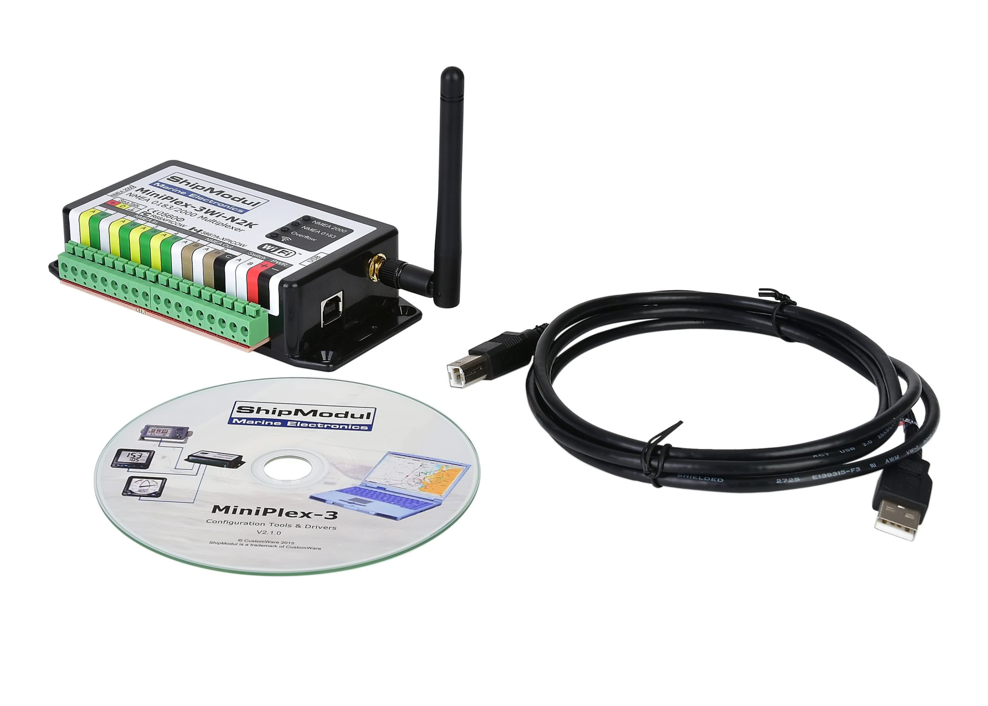 MiniPlex-3WI-N2K NMEA Multiplexer with WIFI and NMEA2000
View Ratings (11)