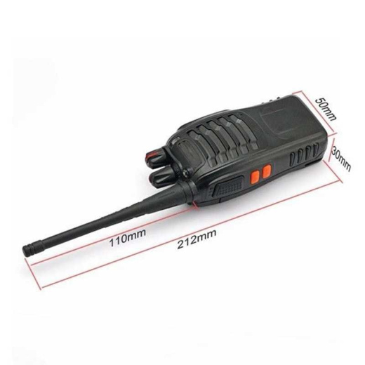 Рация Baofeng BF-888S 5W, Li-ion 1500 мАч, UHF, 16 каналов