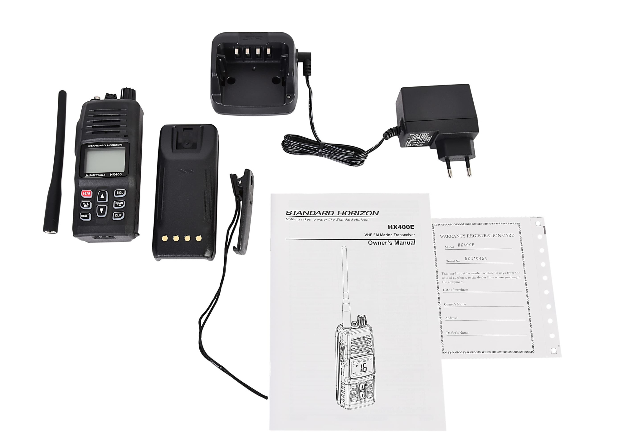 STANDARD HORIZON HX400E LMR VHF Radio