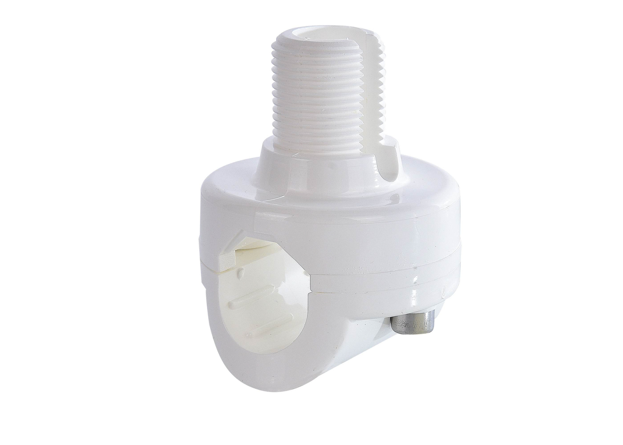 GLOMEX Antenna Rail and Deck Bracket, Plastic