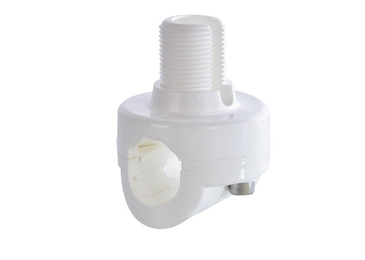 GLOMEX Antenna Rail and Deck Bracket, Plastic