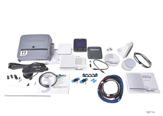 RAYMARINE Autopilot EV-400 SAIL / with S100 Remote Control &amp; p70s / suitable for type 2 + 3 drives