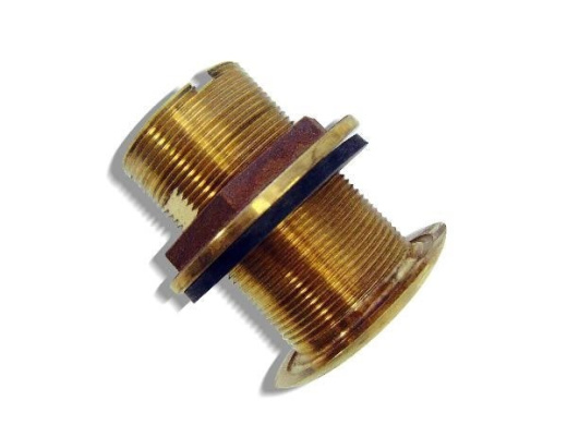 Raymarine Bronze fitting for long body retractable speed or depth transducer