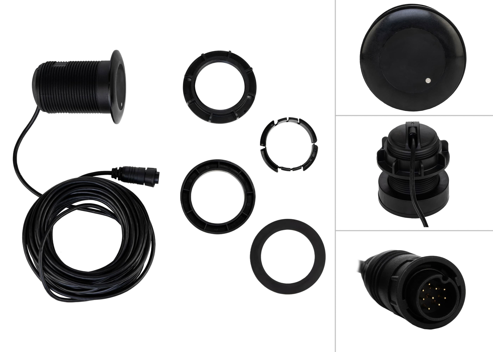 RAYMARINE CPT-S HIGH CHIRP Plastic Thru-Hull Transducer / 0° beam angle