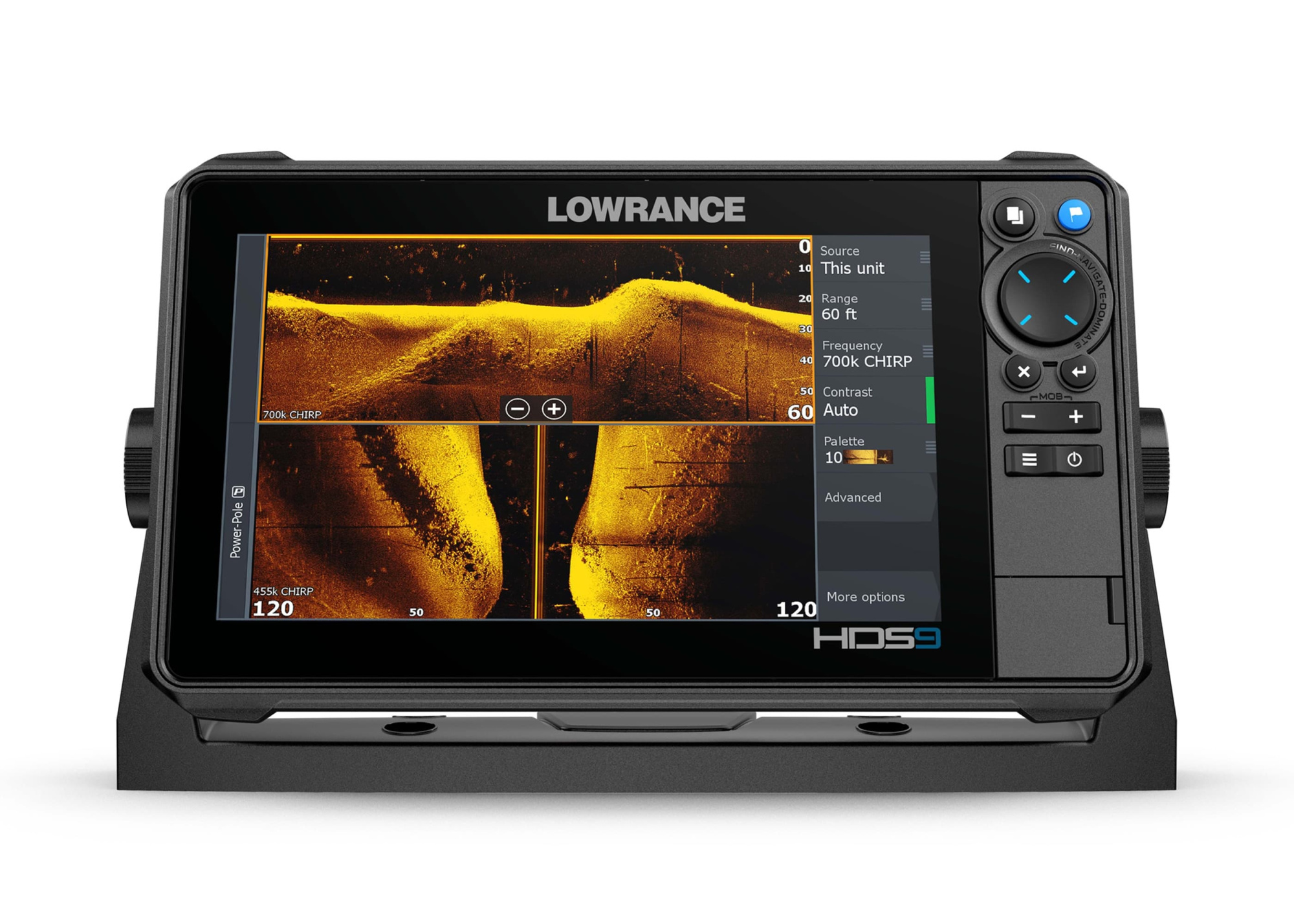 Lowrance HDS PRO 9 без датчика