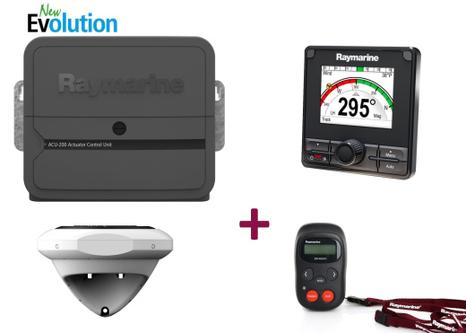 RAYMARINE Autopilot EV-400 POWER / with S100 remote control &amp; p70Rs / for drives 2+3