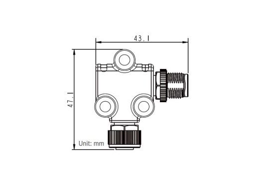 NMEA2000 NMEA2000 90 Degree Elbow Piece