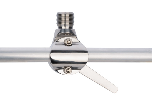 Adjustable Antenna Base / f. 22-25 mm tube / stainless steelView Ratings (10)