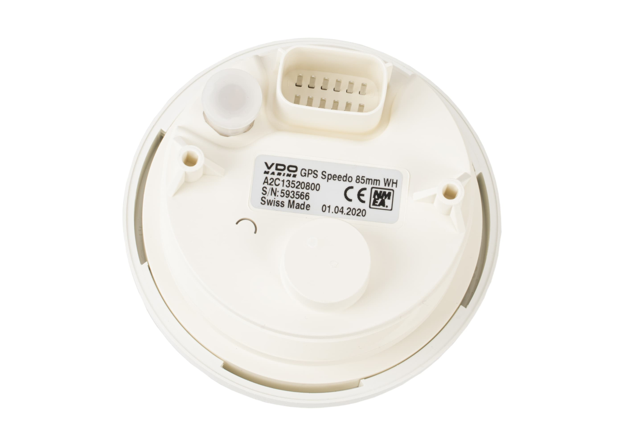 VDO Oceanlink GPS Speed Indicator / 0-35 kn / 85 mm / white