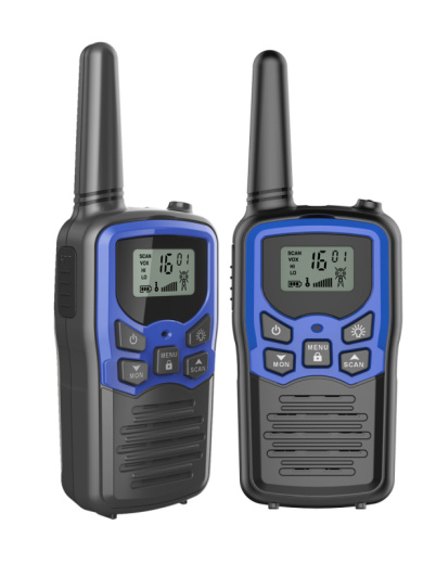 Комплект радиостанций MDI Mini Blue (чёрный/синий)
