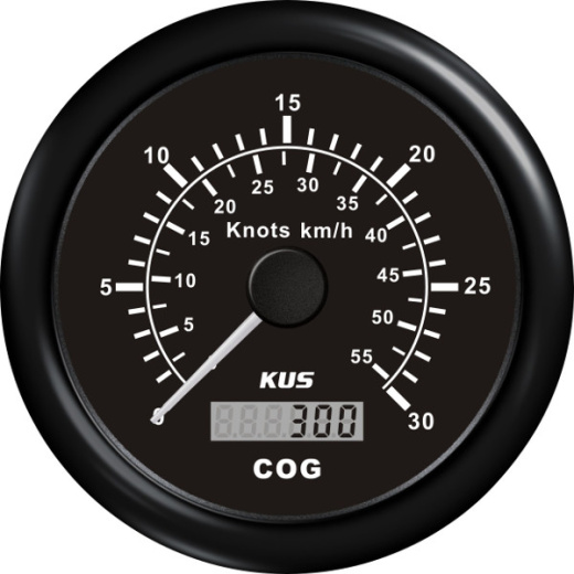 Спидометр GPS аналоговый (BB), 60 узл.