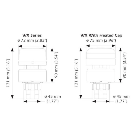 Airmar 110WX NMEA 0183/2000 - WS-110WX-RH