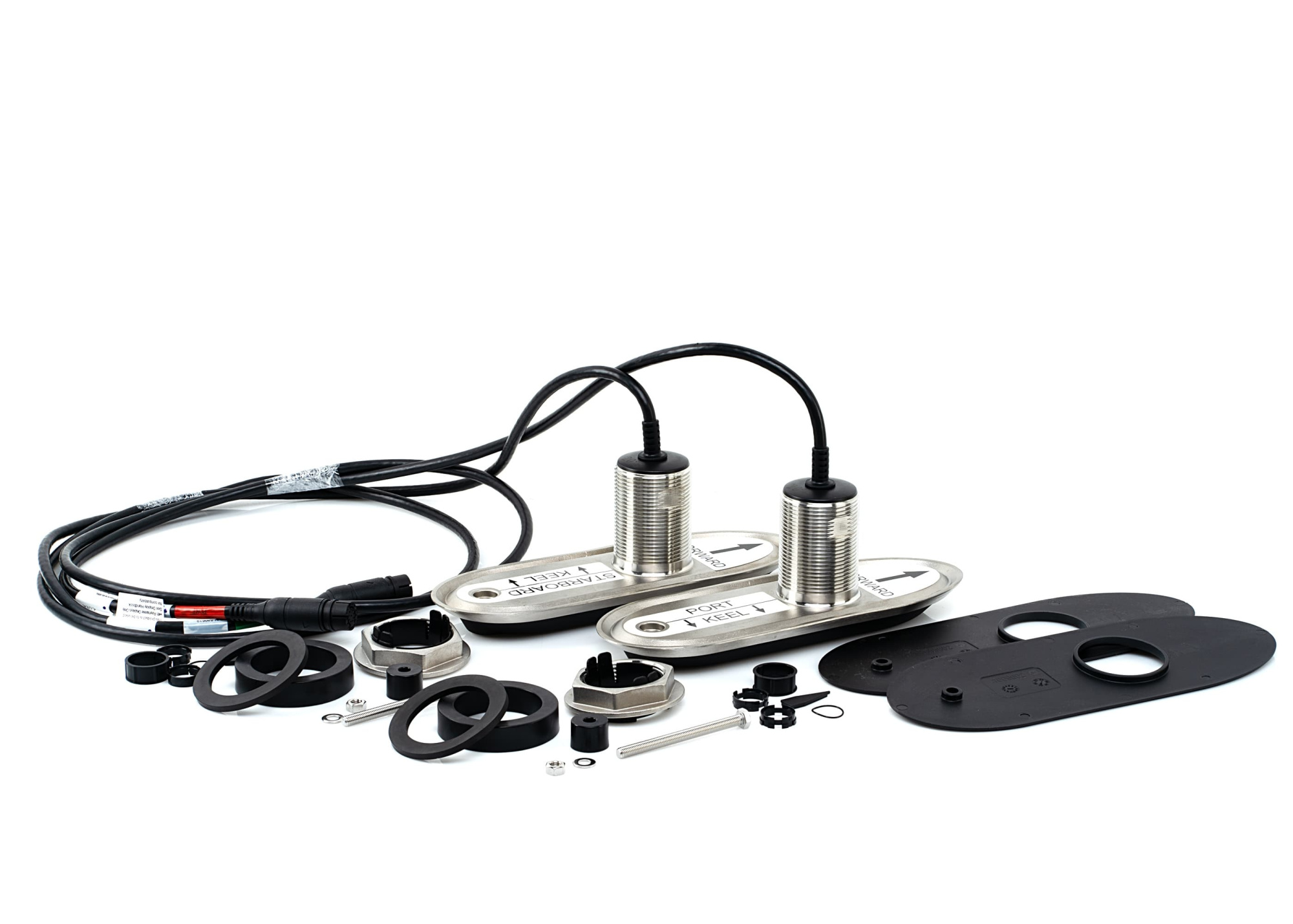 RAYMARINE RV-420 Stainless Steel Through-Hull Transducer Set