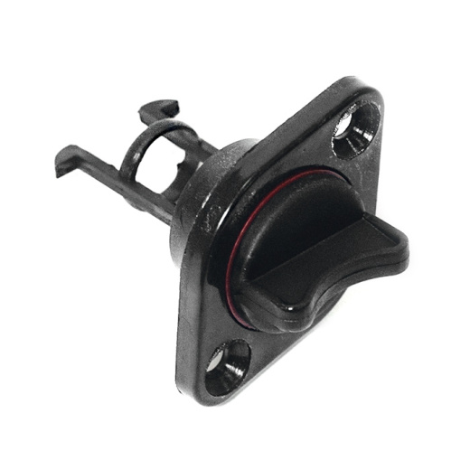 Заглушка дренажная SUNFINE 19 мм, нейлон черный