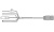 RAYMARINE Power/Data Cable / straight plug 1M