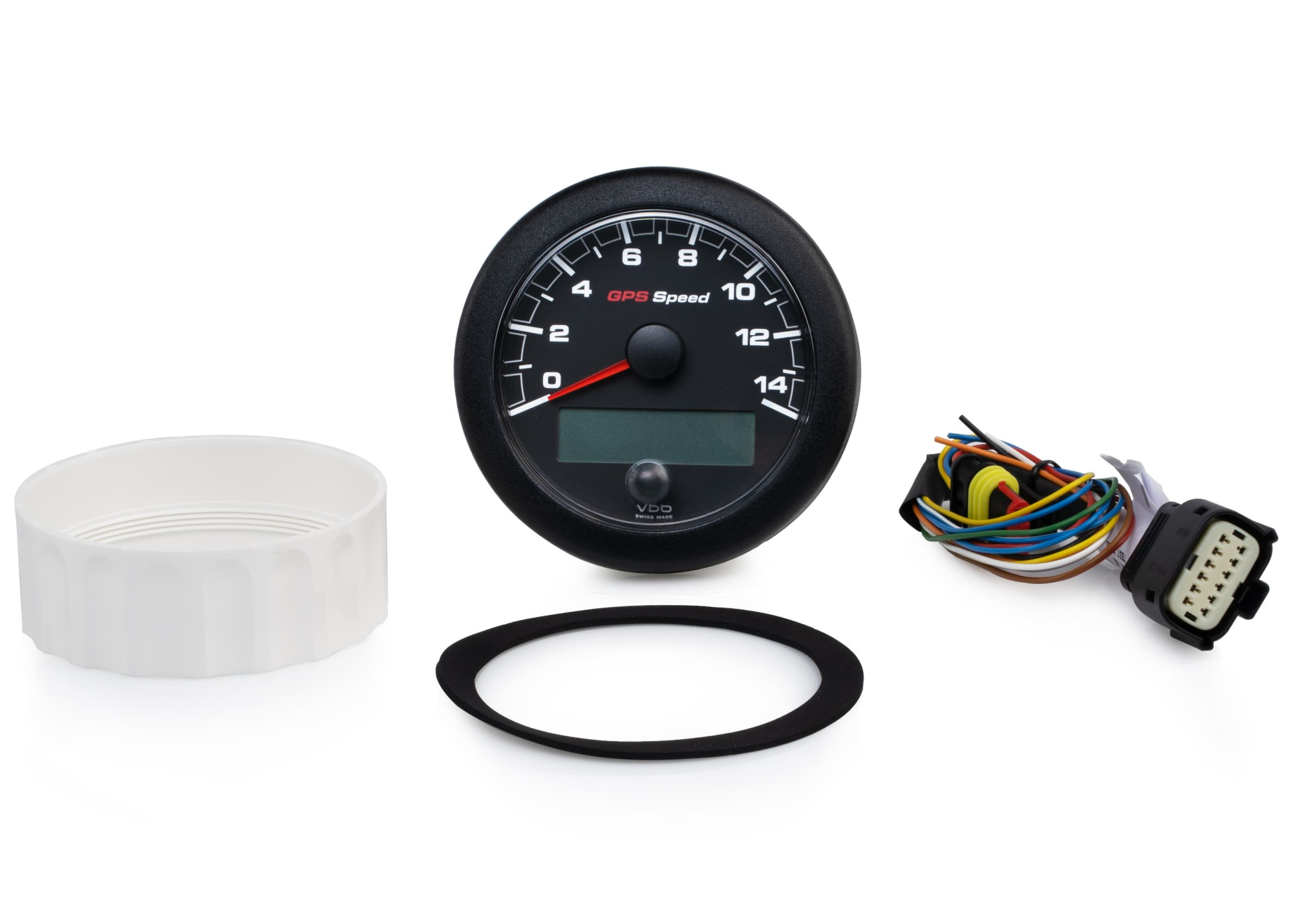 VDO Oceanlink GPS Speed Indicator / 0-14 kn / 85 mm / black