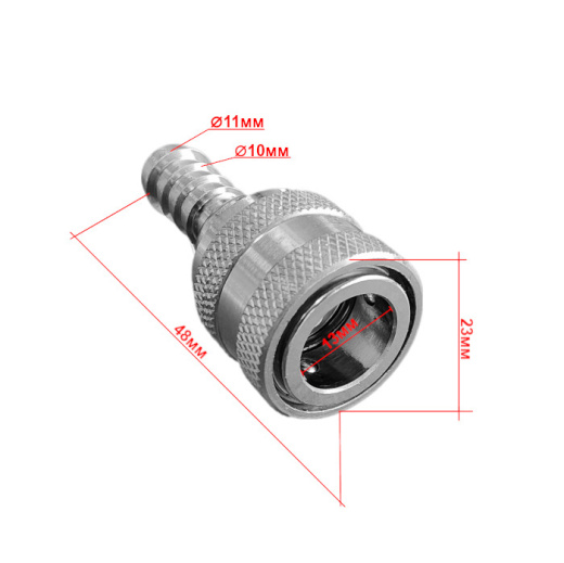 Коннектор топливный SUNFINE тип Suzuki, Mercury, Evinrude, Tohatsu, 10мм 3GF-70281-0