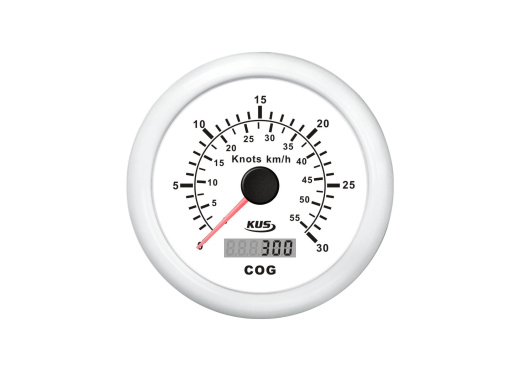KUS Speedometer with GPS / 0-30 knots