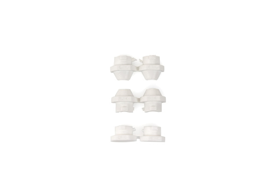 GLOMEX Antenna Rail and Deck Bracket, Plastic