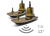 RAYMARINE RV-212 Bronze Thru-Hull Transducer Set