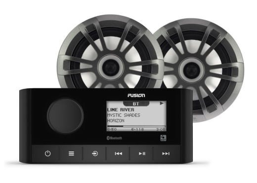 FUSION MS-RA60 Marine Radio with MS-EL651SPG Speakers