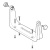 Raymarine a9 Trunnion Kit