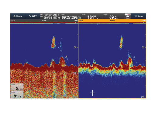RAYMARINE CP370 Digital Sonar Unit