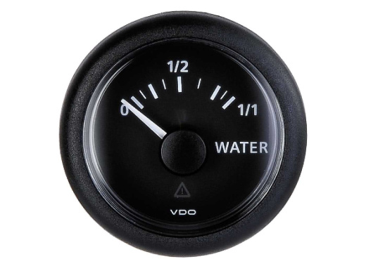 VDO Viewline Freshwater Gauge incl. Sensor / black