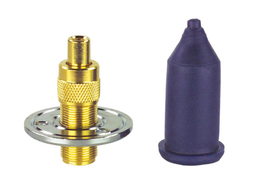 GLOMEX Through-Deck Fitting for RG58U Antenna Cable